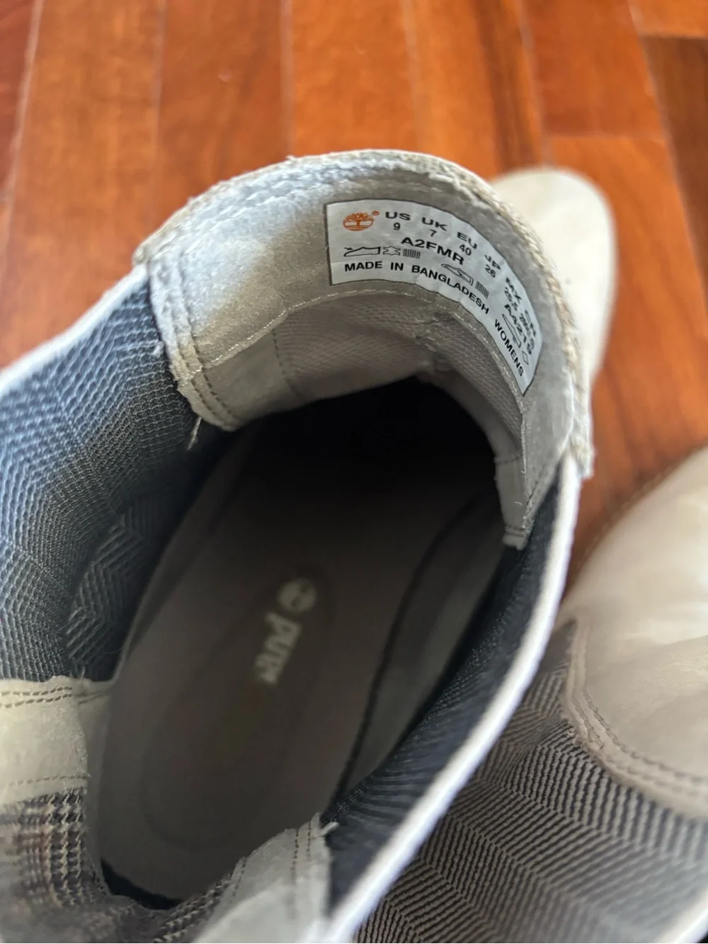 Timberland Cream Chelsea Boots
